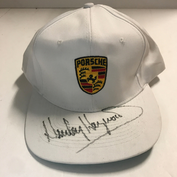 Porsche Design Other - Rare Vintage Porsche Hurley Haywood Hat Signed
